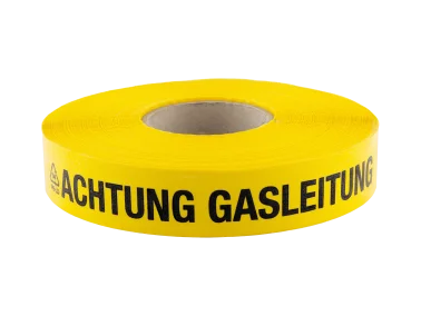 Trassenwarnband ACHTUNG GASLEITUNG
