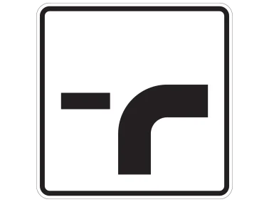 VZ 1002-23 Verlauf einer Vorfahrtstraße