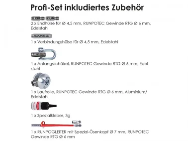 RUNPOTEC Profi-Set GF4 - 50m
