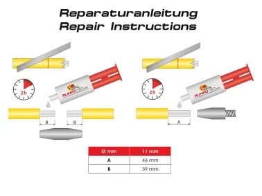 RUNPOTEC Reparatur-Set GF11 - 12 mm