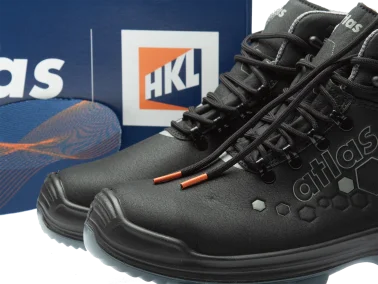 Atlas Sicherheitsstiefel „Bau die Welt besser"-Edition
