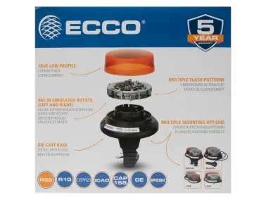 ECCO Rundumleuchte LED, steckbar