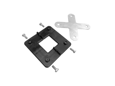 4-fach Kunststoff-Verbinder für HKL Fahrplatten, bis 15 mm (Feste Böden)