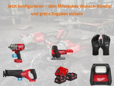 Milwaukee Aktionsset 3x M18 + 3x 5 Ah 18V
