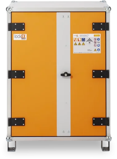 CEMO Akku-Lagerschrank 8/10 m.F.