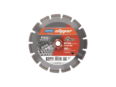Norton Clipper Diamantscheibe Pro Beton Battery Silencio - Größe: 350 x 25,4 mm