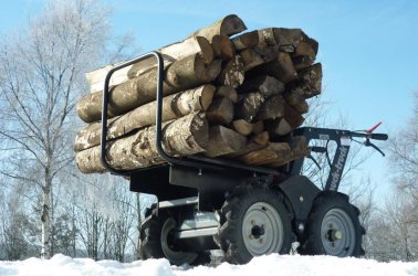 Transportplattform für Muck-Truck