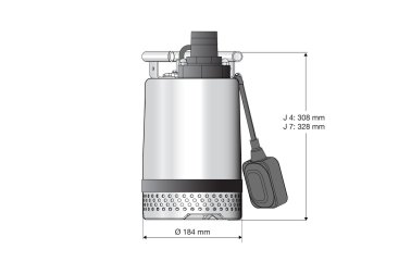 Sulzer Tauchpumpe J 4