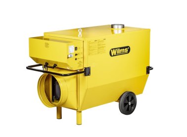 Wilms Heißluft-Turbine BV535 mit Abgasführung