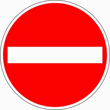 Verkehrszeichen VZ 267 Verbot der Einfahrt