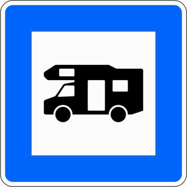 VZ 365-67 Wohnmobilplatz