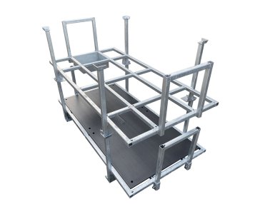 Transportgestell für HKL Fahrplatten