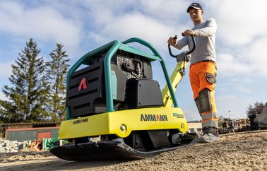 Ammann APR30/50 Rüttelplatte mit Vulkollanmatte