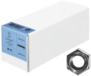 Sechskantmutter, DIN 934-8, galvanisch verzinkt, Kleinpaket