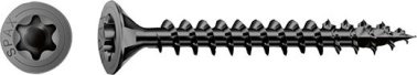 SPAX Universalschraube Senkkopf, T-STAR plus, VG, Schwarz
