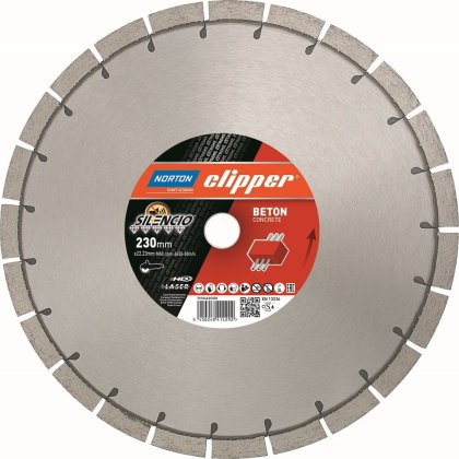 Norton Clipper Diamantscheibe EXTREME BETON SILENCIO - Größe: 350 x 25,4 mm