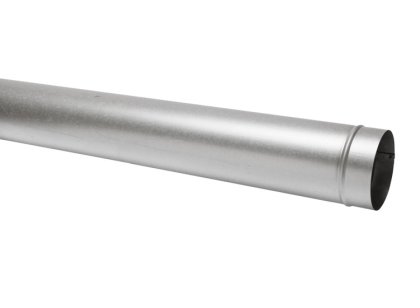 Wilms Abgasrohr, 1m, 200mm Ø, Stahlblech