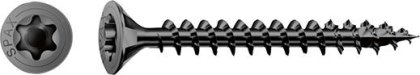 SPAX Universalschraube Senkkopf, T-STAR plus, VG, Schwarz