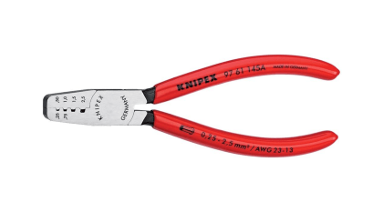 KNIPEX Crimpzange Nr. 97 61 145 A für Aderendhülsen, 145 mm