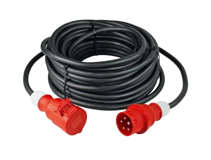 Starkstromverlängerung 25 m 32 A 5G4