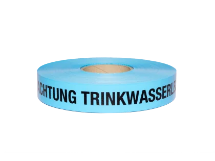 Trassenwarnband ACHTUNG TRINKWASSERLEITUNG