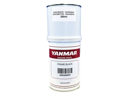 Yanmar 2K Maschinenlack - Farbe: glänzend Schwarz