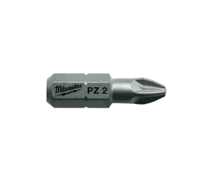 Milwaukee Schrauberbit PZ2 / 25 mm, 25 Stk.