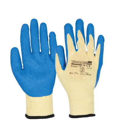 Handschuhe Gripper Blue