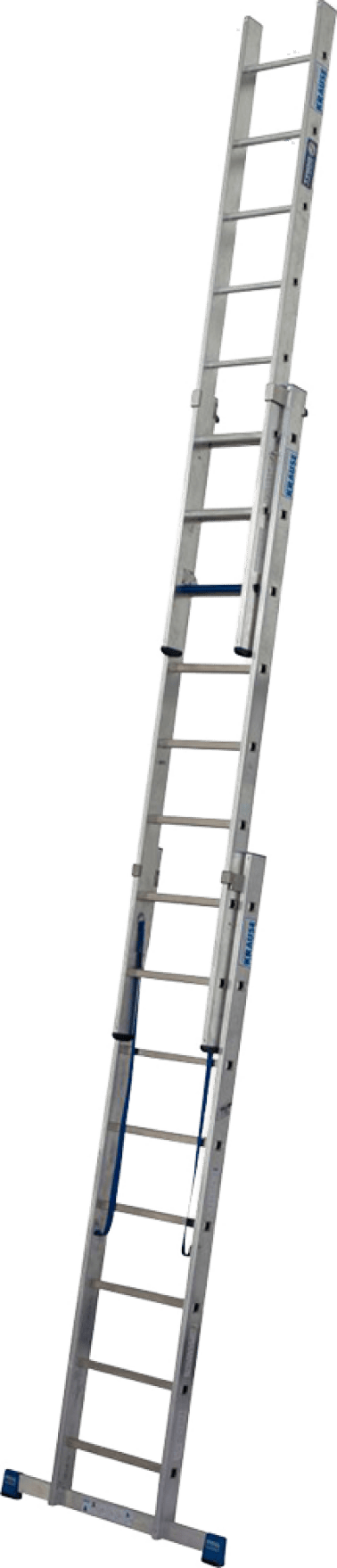 KRAUSE Vielzweckleiter Stabilo +S, dreiteilig