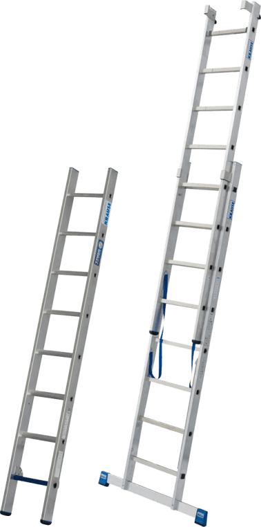 KRAUSE Vielzweckleiter Stabilo +S, dreiteilig