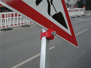 Schilderklemme Kunststoff