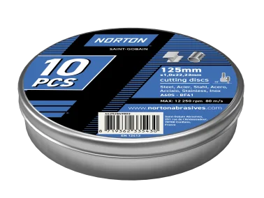 Norton Clipper Metall-Inox Trennscheiben 125x1,0x22,23 mm