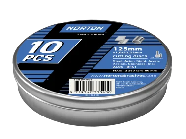 Norton Clipper Metall-Inox Trennscheiben 125x22,23 mm