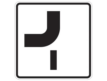 VZ 1002-14 Verlauf einer Vorfahrtstraße