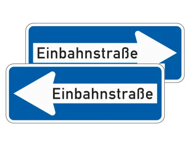 VZ 220-40 Einbahnstraße doppelseitig