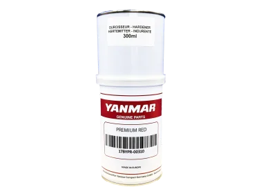 Yanmar 2K Maschinenlack - Farbe: Premium Rot