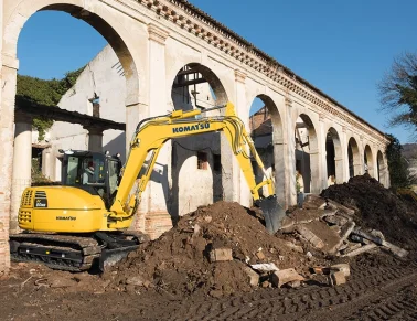 Komatsu PC80MR-5 Kompaktbagger