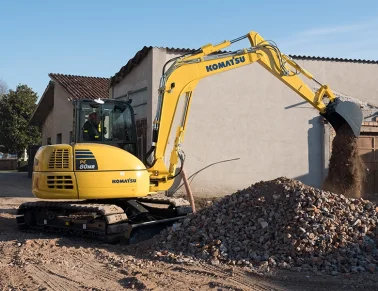 Komatsu PC80MR-5 Kompaktbagger
