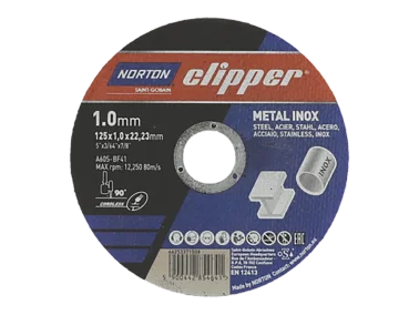 Norton Clipper Metall-Inox Trennscheibe 125 mm
