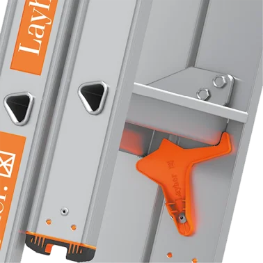 Layher Stufenschiebeleiter TOPIC 1032 | 2x8 Stufen