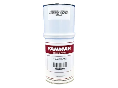 Yanmar 2K Maschinenlack - Farbe: glänzend Schwarz