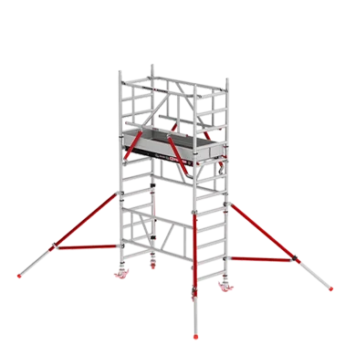 Altrex Fahrgerüst Mi Tower Plus, Safe-Quick, Holzplattform, 4,2m