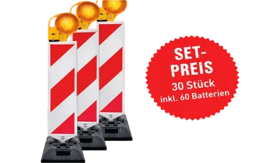 Nissen Baken-Absperr-Komplett-Set RA2