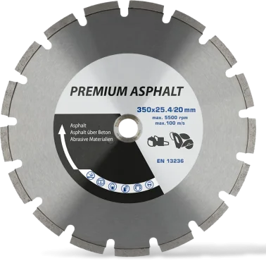 Norton Diamantscheibe Asphalt 3er-Set