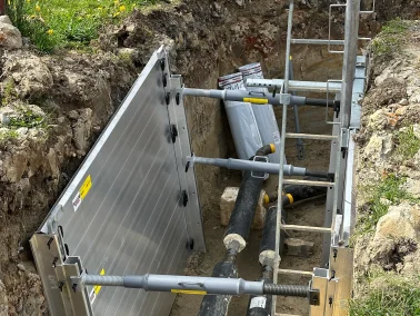 Kanalstrebe zum Alu-Verbau GIGANT