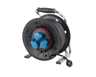 TOP-LINE Kabeltrommel mit Anti-Twist-System, 3G1,5 40m