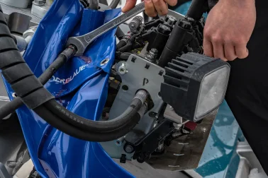 DERBLAUE Service-Set