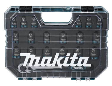 Makita Ratschen- und Schlagnuss-Set 19-tlg.