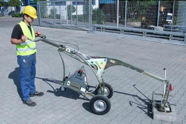 Probst UNIMOBIL UM-SM Verlegewagen für Steinmagnet SM