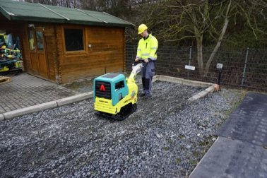 Ammann APH55/75-75 reversierbare Rüttelplatte, E-Start